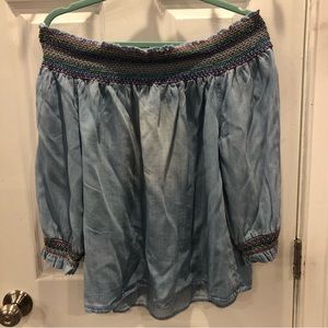 Velvet Heart Vintage Denim Top XL